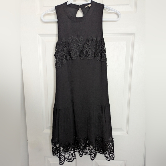 NWOT Rebellion Women's (Size Medium) Black Lined Sleeveless Dress - Picture 1 of 10